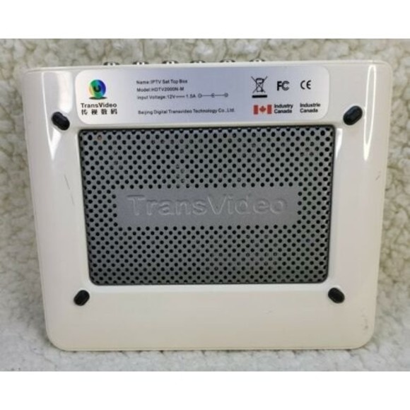 NueLion TransVideo Set Top Box Television Movie Sports Cable - Model HDTV2000N-M - Picture 5 of 6